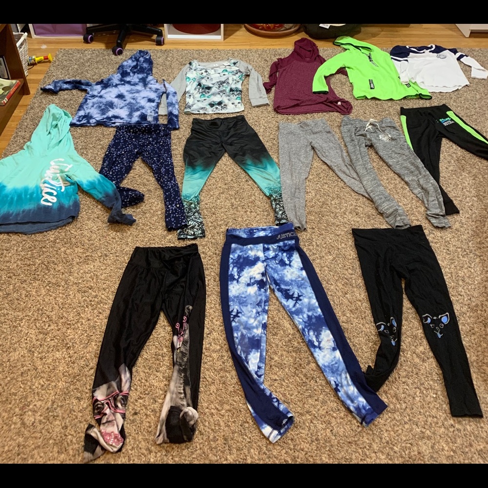 Lot of Justice clothes